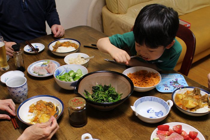 ニンジンナムル、かずま、osakafoodstyle、なにわ料理、大阪産、女子会、大阪、天王寺、健康、野菜、和食、料理教室、健彩青果、大畑ちつる、レシピ、ごごナマ