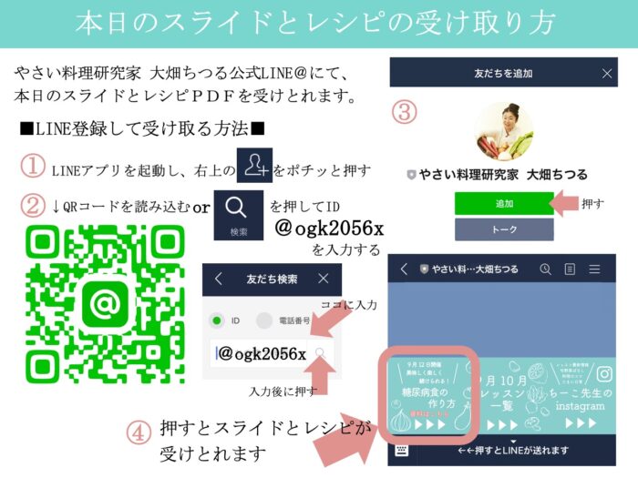 大日本住友製薬、おばんざい教室、米粉パン教室、個人、野菜料理教室、天王寺、阿倍野区、美章園、大阪市、osakafoodstyle、大畑ちつる、健彩青果、和食、レシピ、なにわ料理、糖尿病食、管理栄養士、大阪産