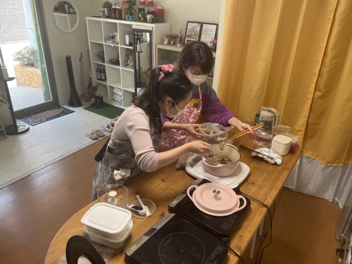 原木しいたけ椎茸　大阪料理教室　栄養学　おばんざい