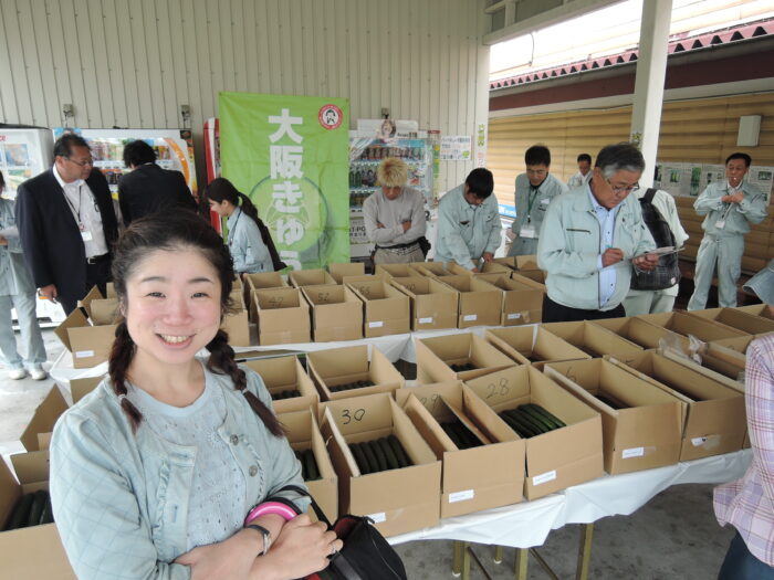 大阪きゅうりキュウリ品評会