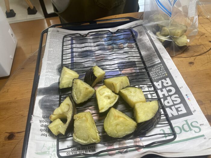 賀茂ナスかもなす賀茂なす南蛮漬け、オンラインレッスン、オンライン講座、やさい料理マスター講座、お米パン、米粉パン、旬野菜、旬の野菜、osakafoodstyle、大阪市、個人、なにわ料理、大阪産、女子会、大阪、天王寺、健康、野菜、和食、料理教室、健彩青果、大畑ちつる、レシピ、おばんざい、管理栄養士