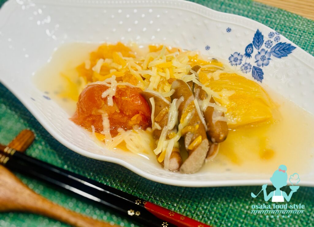 白菜と冬トマトの昆布だしポトフのサムネイル