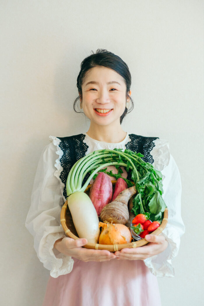 大畑ちつる、オンラインレッスン、オンライン講座、やさい料理マスター講座、お米パン、米粉パン、旬野菜、旬の野菜