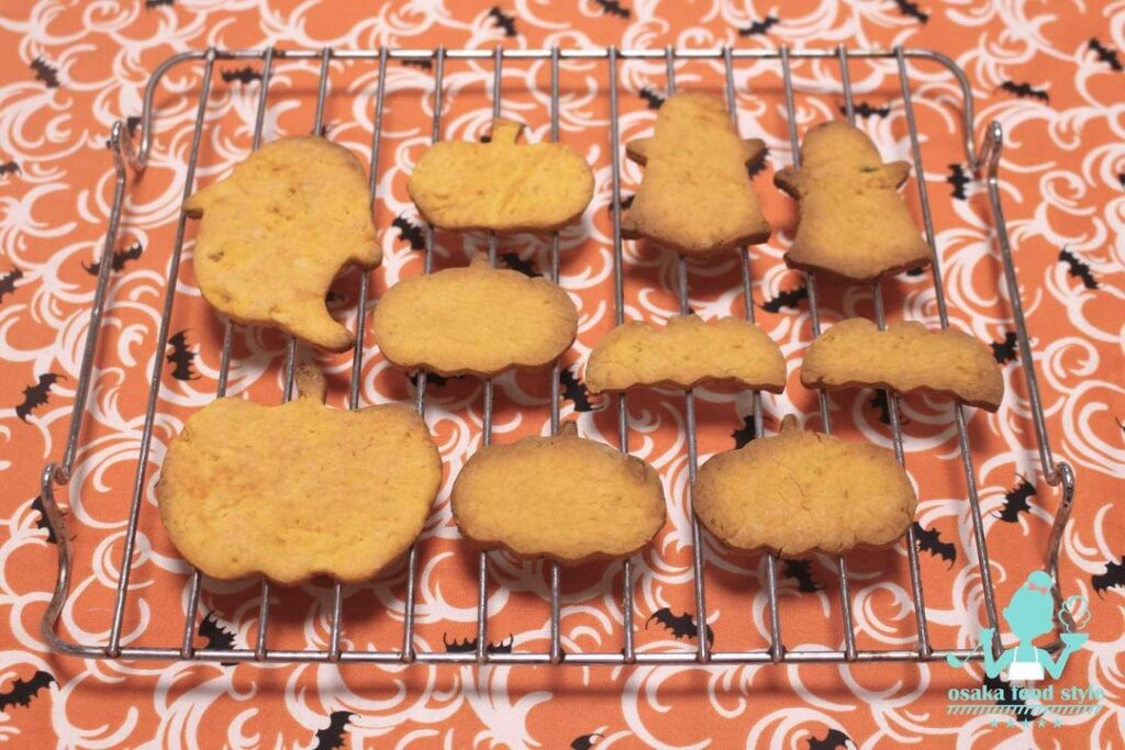 カボチャの米粉クッキーのサムネイル
