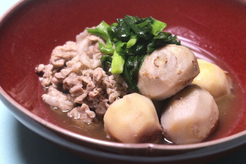 サトイモと豚肉の旨味あんかけのサムネイル