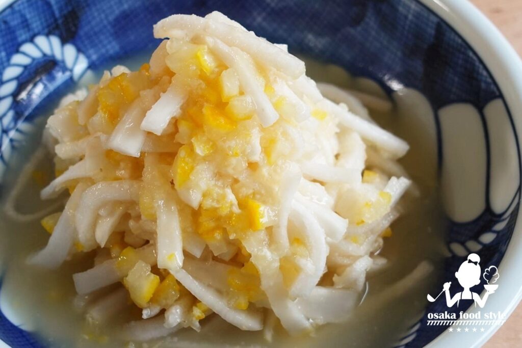 大根のゆずハチミツ漬けのサムネイル