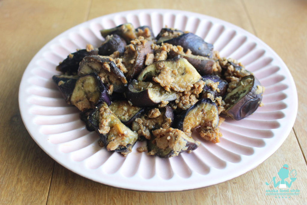 ナスと鶏みその蒸し煮のサムネイル